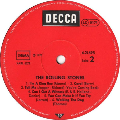 The Rolling Stones : The Rolling Stones (LP, Album, RE, Pos)