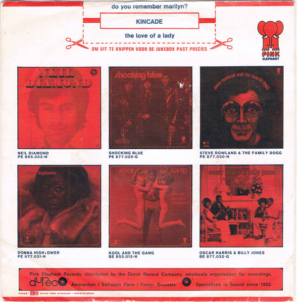 Kincade : Do You Remember Marilyn? (7", Single)