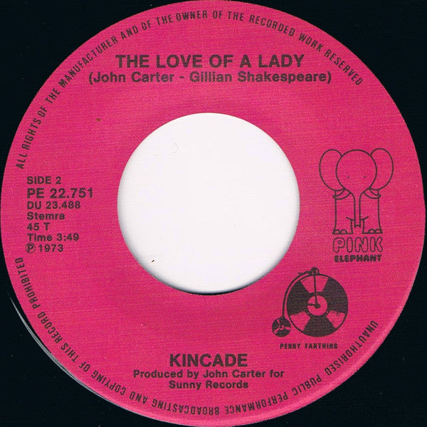 Kincade : Do You Remember Marilyn? (7", Single)