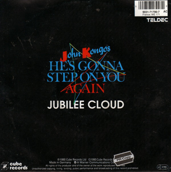 John Kongos : He's Gonna Step On You Again (7", Single)