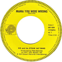 Sid And His Straw Hat Band : Show Business (7", Single)