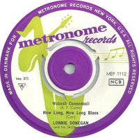 Lonnie Donegan's Skiffle Group : Lonnie Donegan Showcase Vol. 1 (7", EP)