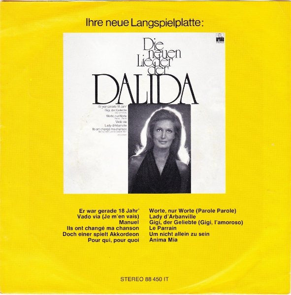 Dalida : Manuel (7", Single)