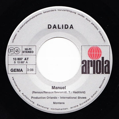 Dalida : Manuel (7", Single)
