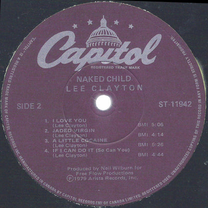 Lee Clayton : Naked Child (LP, Album)