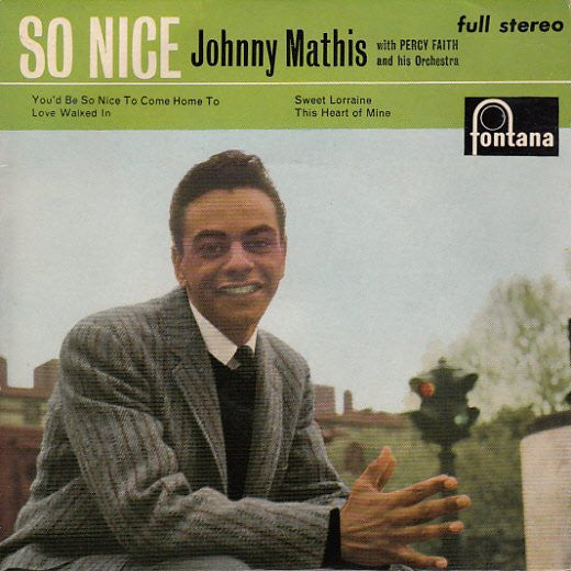 Johnny Mathis : So Nice (7", EP, Ful)