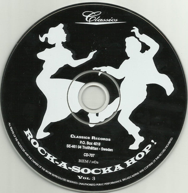 Various : Rock-A-Socka-Hop! Vol. 3 (CD, Comp)