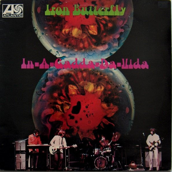Iron Butterfly : In-A-Gadda-Da-Vida (LP, Album, RE)