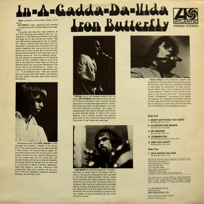 Iron Butterfly : In-A-Gadda-Da-Vida (LP, Album, RE)