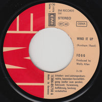 Fogg : Wind It Up (7", Single)