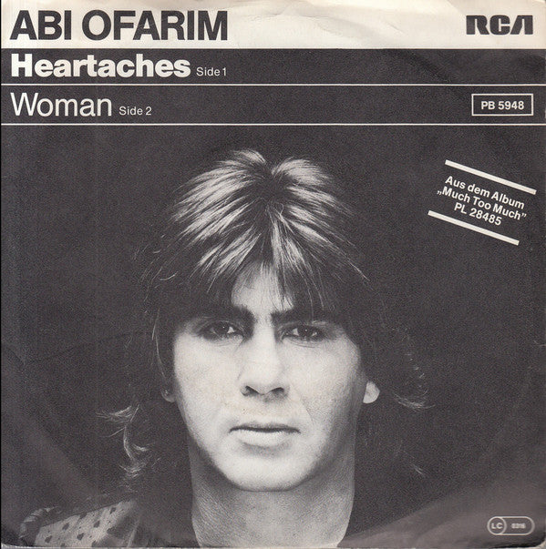 Abi Ofarim : Heartaches (7", Single)