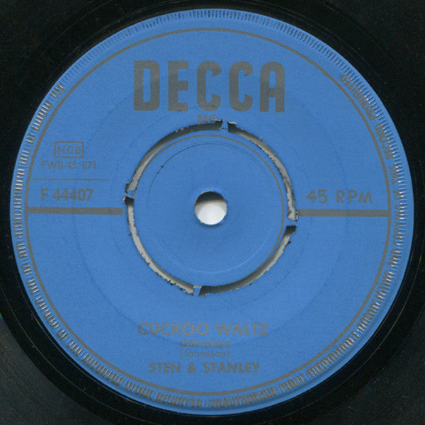 Sten & Stanley : Grindslanten / Cuckoo Waltz (7")