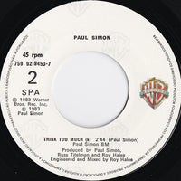 Paul Simon : Allergies (7", Single)