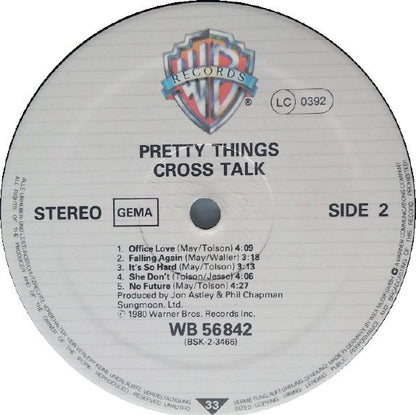 Pretty Things* : Cross Talk (LP, Album)