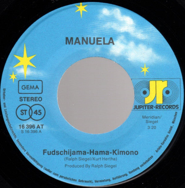 Manuela (5) : Fudschijama-Hama-Kimono (7", Single)