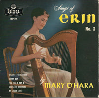 Mary O'Hara : Songs Of Erin No. 3 (7", EP)