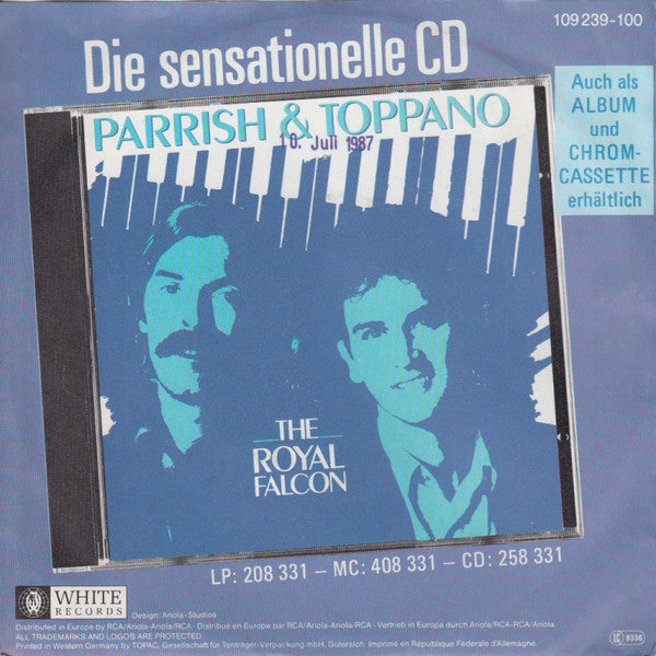 Parrish & Toppano : The Royal Falcon (7", Single)