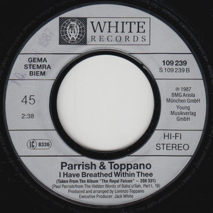 Parrish & Toppano : The Royal Falcon (7", Single)