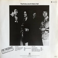 The Kinks : Live At Kelvin Hall (LP, Album, Mono, RE)