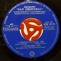 Agrupación "San Cristobal" : Somos Costeros (7", EP)