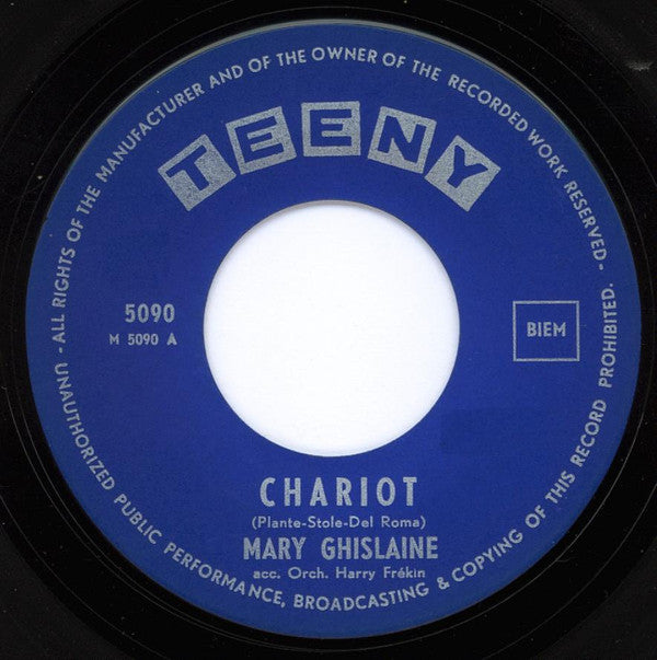 Mary Ghislaine : Chariot (7", Single)