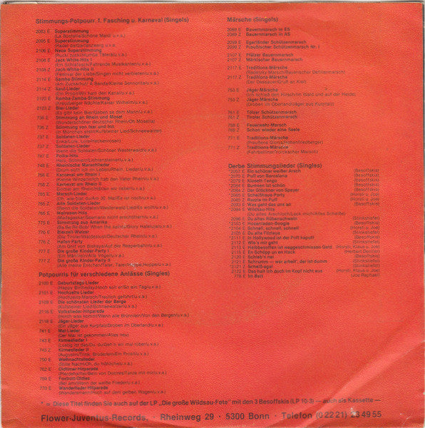 Horsti Stinkstiefel : Schrumm - Schrumm - Schrumm (Wer Arbeit' Der Ist Dumm) (7", Single)