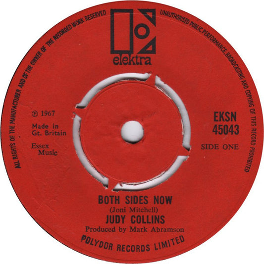 Judy Collins : Both Sides Now (7", Single, Pus)