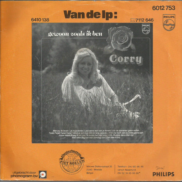 Corry Konings : Kijk Me Toch Niet Zo Ondeugend Aan (7", Single)