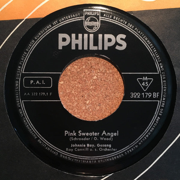 Johnnie Ray : Pink Sweater Angel (7", Single)