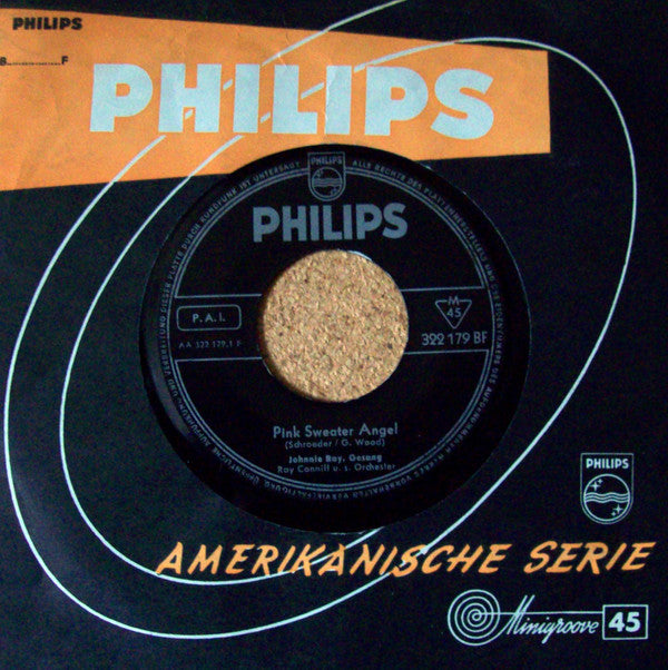 Johnnie Ray : Pink Sweater Angel (7", Single)