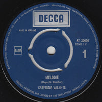 Caterina Valente : Melodie (7", Single, Mono)