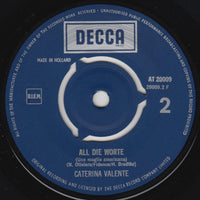 Caterina Valente : Melodie (7", Single, Mono)
