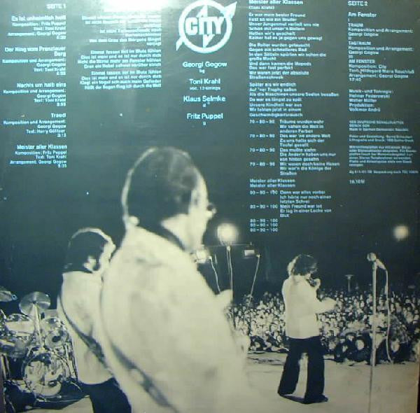 City (3) : Am Fenster (LP, Album)