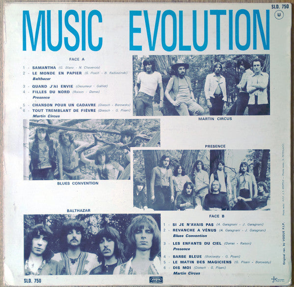 Various : Music Evolution (LP, Comp)