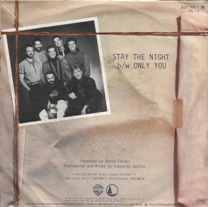 Chicago (2) : Stay The Night (7", Single)