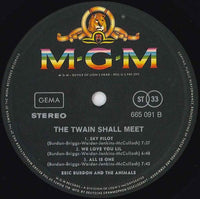 Eric Burdon & The Animals : The Twain Shall Meet (LP, Album, Bla)
