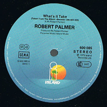 Robert Palmer : What's It Take / Best Of Both Worlds (12", Single)