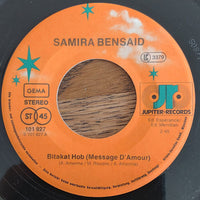 سميرة سعيد : Bitakat Hob (Message D'Amour) (7", Single)