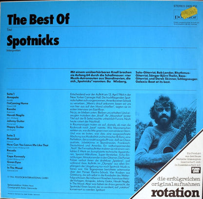 The Spotnicks : The Best Of Spotnicks (LP, Comp, RE)