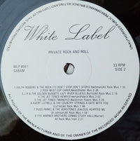 Various : Private Rock & Roll - Extremely Rare 50's Collectors Items (LP, Comp)