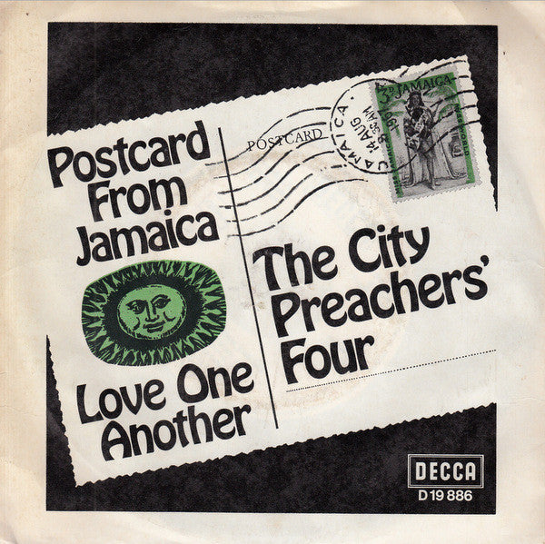 The City Preachers' Four* : Postcard From Jamaica (7", Single)