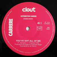 Clout : You've Got All Of Me (12")