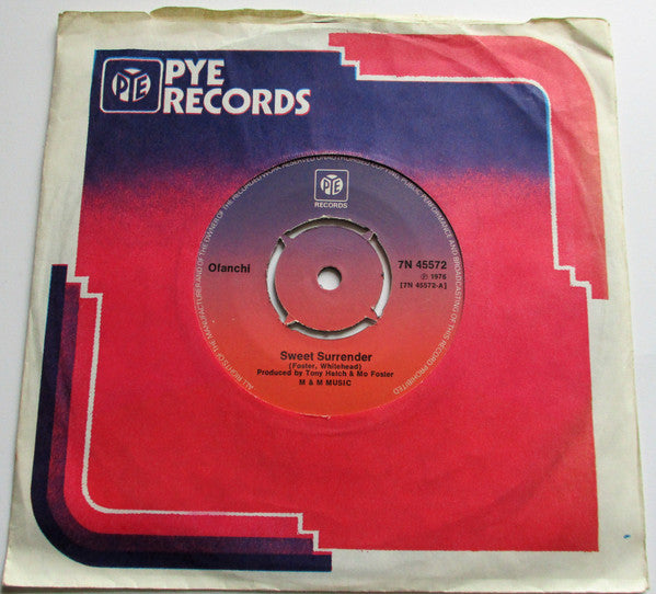 Ofanchi : Sweet Surrender / Shall I Wait For You (7", Single)