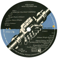 Pink Floyd : Wish You Were Here (LP, Album, RE)