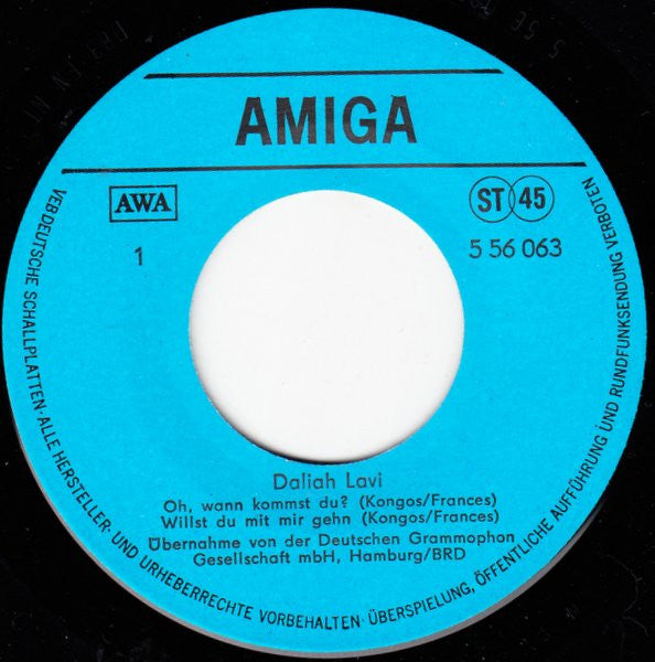 Daliah Lavi : Daliah Lavi (7", EP)