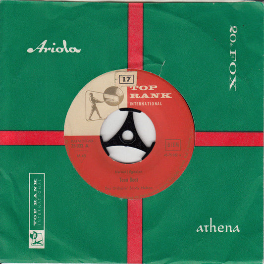 Das Orchester Sandy Nelson : Teen Beat / Big Jump (7", Single)