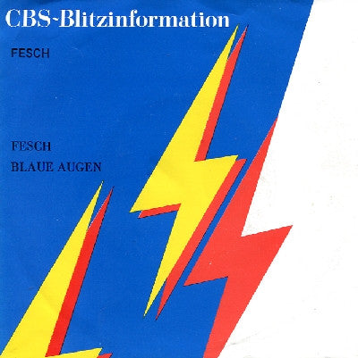 Fesch (2) : Blaue Augen (7", Single, Promo)