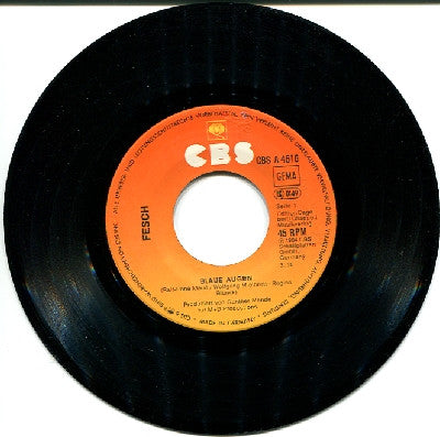 Fesch (2) : Blaue Augen (7", Single, Promo)