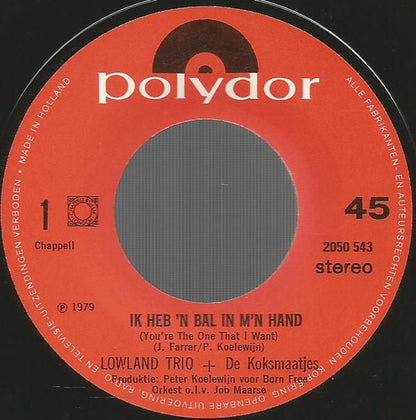 Lowland Trio & De Koksmaatjes : Ik Heb 'n Bal In M'n Hand / Tanke, Tanke, Tanke (7", Single)
