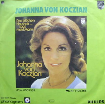 Johanna Von Koczian : Der Kater Läßt Das Mausen Nicht (Il Gatto) (7", Single)
